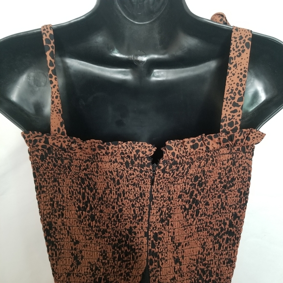 Socialite Smocked Bodice Wide Leg Jumpsuit - Picture 11 of 15